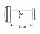 MIRILLA 16mm 180º MR02 35/60mm NS