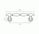MANILLON DESPLAZADO MN08 300mm LP