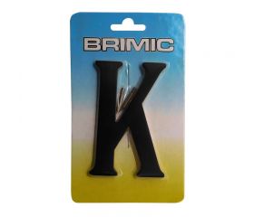 BL LETRA LATON K LTR01 100mm NE*