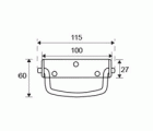 ASA ABATIBLE LISA TRM12 100x27mm ZN