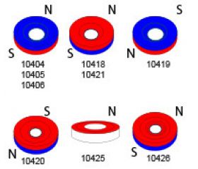 NEODIMIO ARO AVELLANADO IM31 20x3mm (8-4) NI