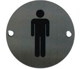 PLACA IDENTIFICATIVA HOMBRE PLP06 75mm IN