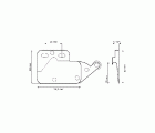 CIERRE TOCA-TOCA IM04 35x28mm BL