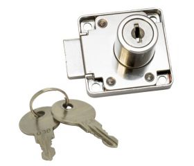 CERRADURA ARMARIO CM09 22mm CB (LL/I)