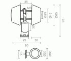 BL CERROJO LLAVE-LLAVE CRR05 60/70mm IN