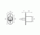CERRADURA PULSAR CM03 26-35mm BL (LL/I)