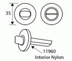 MULETILLA ROSETA NYLON 707 35mm NS