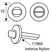 MULETILLA ROSETA NYLON 707 35mm NS