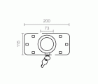 BL CANDADO FURGONETA CN07 73mm CB