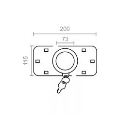 BL CANDADO FURGONETA CN07 73mm CB