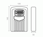 GUARDALLAVES CAJA C/COMBINACION CN11 GR/NE