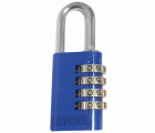 BL CANDADO COMBINACION CN08 20mm AZUL