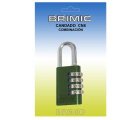 BL CANDADO COMBINACION CN08 40mm VERDE