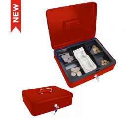 CAJA CAUDALES CFC09 300x240x90mm ROJO