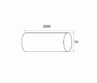TUBO ARMARIO TA01 16x2mts CB