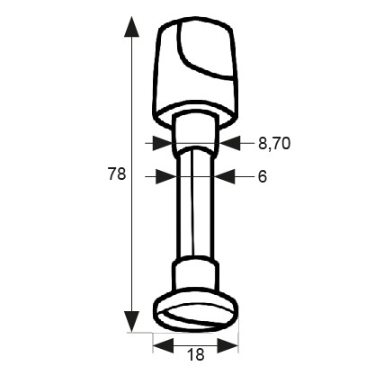 BL MULETILLA MANILLA C/DESBLOQUEO 10098 NS