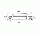 BL ASA PLACA REDONDA 6803 ALUM BL