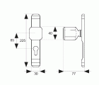 BL JGO POMO PLACA C/B 6844 ALUM BL