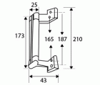 BL ASA CORREDERA 6809 ALUM NE