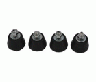 JGO AMORTIGUADORES AC02 45kgs NE
