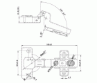 BISAGRA CAZOLETA CLIP S-AC BC03 35mm ZN