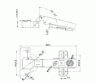 BISAGRA CAZOLETA TETON RECTA BC04 35mm ZN