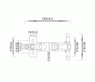 BISAGRA CAZOLETA 165º RECTA BC07 ZN
