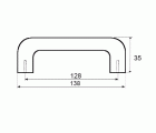 TIRADOR CARRUSEL TRM07 128mm IN