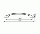 TIRADOR TRM04 160mm NS