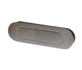 TIRADOR EMBUTIR OVAL C/M TE11 155x45mm IN*