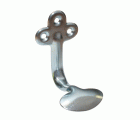 PERCHA TREBOL PER04 80x65mm ZN