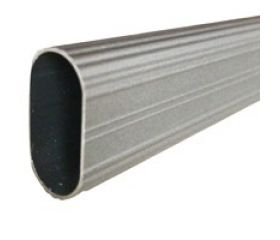 TUBO ARMARIO ALUM OVAL TA04 30x15x4mts PL