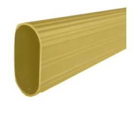 TUBO ARMARIO ALUM OVAL TA04 30x15x4mts OR