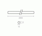 TUBO ARMARIO RETRAC TA03 12x2mt CB