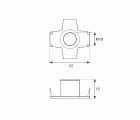 TUERCA PUA EMBUTIR TRC02 M10 ZN