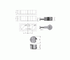ENSAMBLE ENCIMERA ENS01 M8x48mm BL