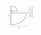 SOPORTE PELICANO SP08 42x53mm CM