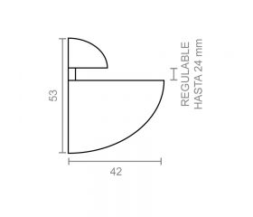 SOPORTE PELICANO SP08 42x53mm CM