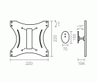 SOPORTE TV LCD STV02 17