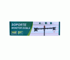 SOPORTE MONITOR DOBLE STV13 17"-32" NE