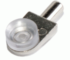 PORTAESTANTE VENTOSA PE15 5mm NI