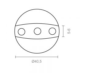 SOPORTE ESFERICO SC05 5-6mm CB
