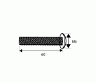 TORNILLO KOMBY TNE03 M6x60mm NI