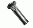 TUBO UNION KOMBY TNE02 M6x8x29mm NI