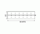 BISAGRA PIANO BS32 20mm x 50mts NI