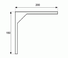 PALOMILLA SUPER PLM03 200x150mm BL