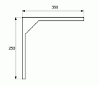 PALOMILLA SUPER PLM03 350x250mm BL