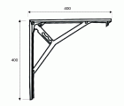 PALOMILLA 3 POSICIONES PLM06 400x400mm CB