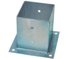 SOPORTE VIGA PIE SV04 121x121mm ZN