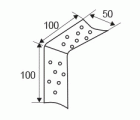 SOPORTE POSTE REDONDO SV06 80-100mm ZN